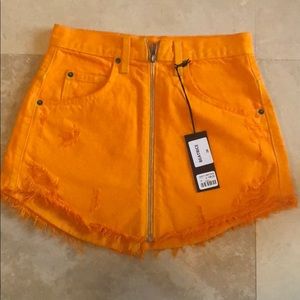 LF Carmar jean skirt